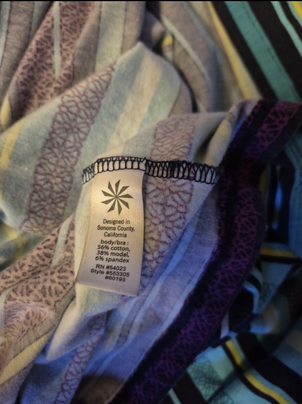 Athleta Striped Maxi Dress Size L - Picture 7 of 9